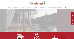 Desktop Screenshot of fincadelcafe.com